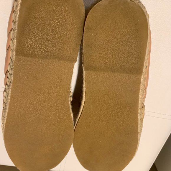 Steve Madden Winnow Quilted Espadrille Flats, Blush, Size 8 - Picture 6 of 7